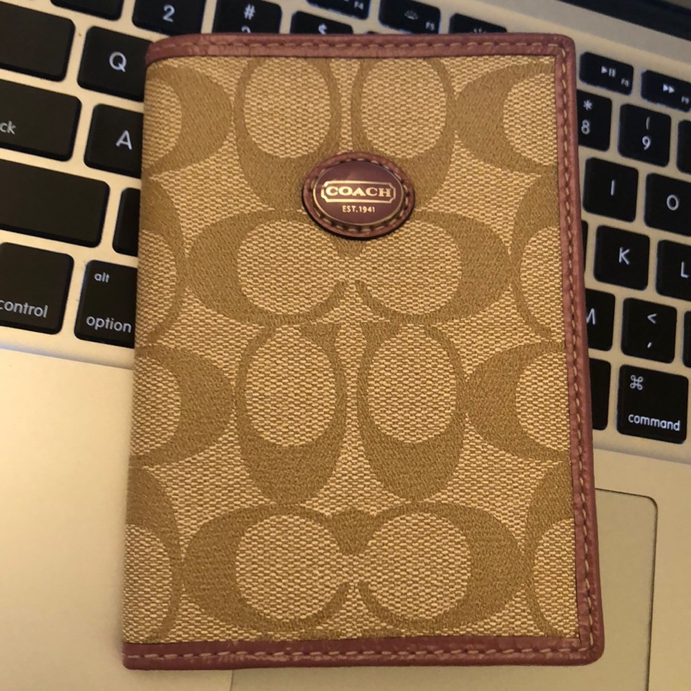 Coach Passport Wallet